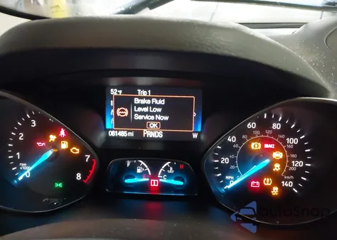 2018 Ford Escape Se из США, поврежденный, VIN 1FMCU9GD8JUB51270